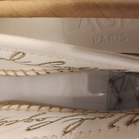 Karl Lagerfeld Paris Michaela Slip-On Espadrilles. NIB. Size 6.5 - Picture 5 of 10